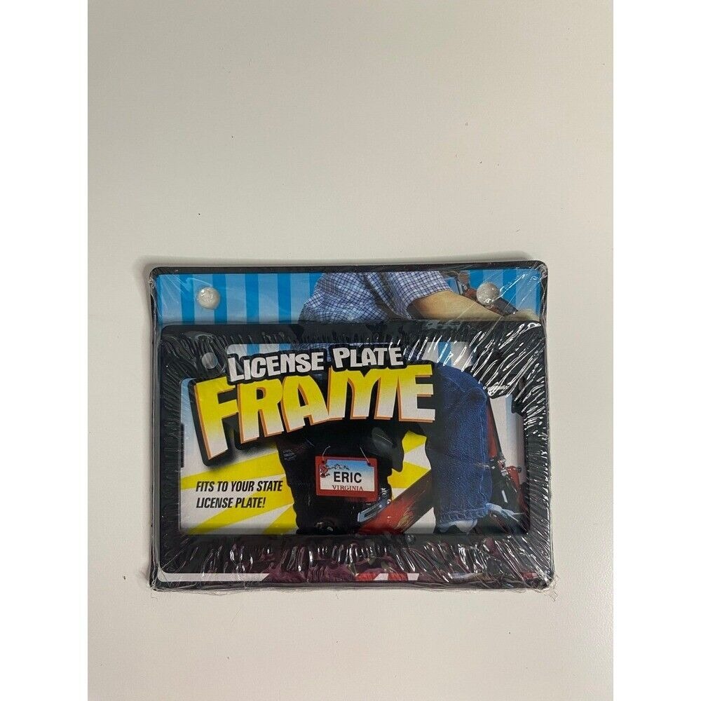 Bike Plate Mini Tag Frame Black Add On Accessory‎